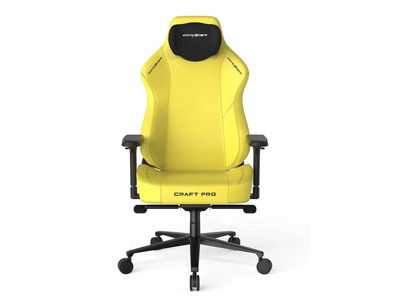 DXRacer Craft Pro Classic Gaming Chair - Yellow With Free GAMEON L - Shaped Slayer I Series Gaming Desk (129 x 129 x 74 cm) DXRacer Craft Pro Classic Gaming Chair - Yellow With Free GAMEON L - Shaped Slayer I Series Gaming Desk (129 x 129 x 74 cm)